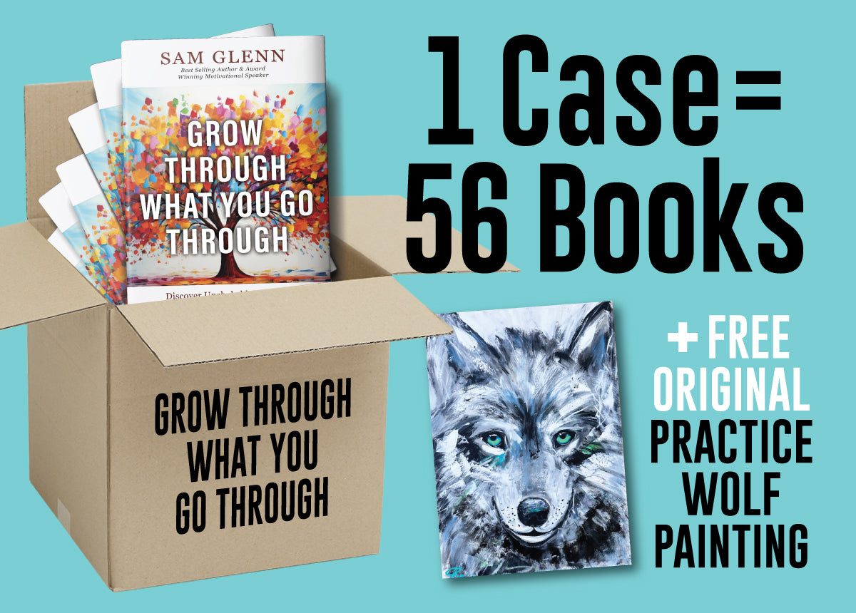 (Only 1 LEFT!!!) FREE GIANT WOLF PAINTING | Feed Your Wolf Pack| 56 Books + Bonus Painting