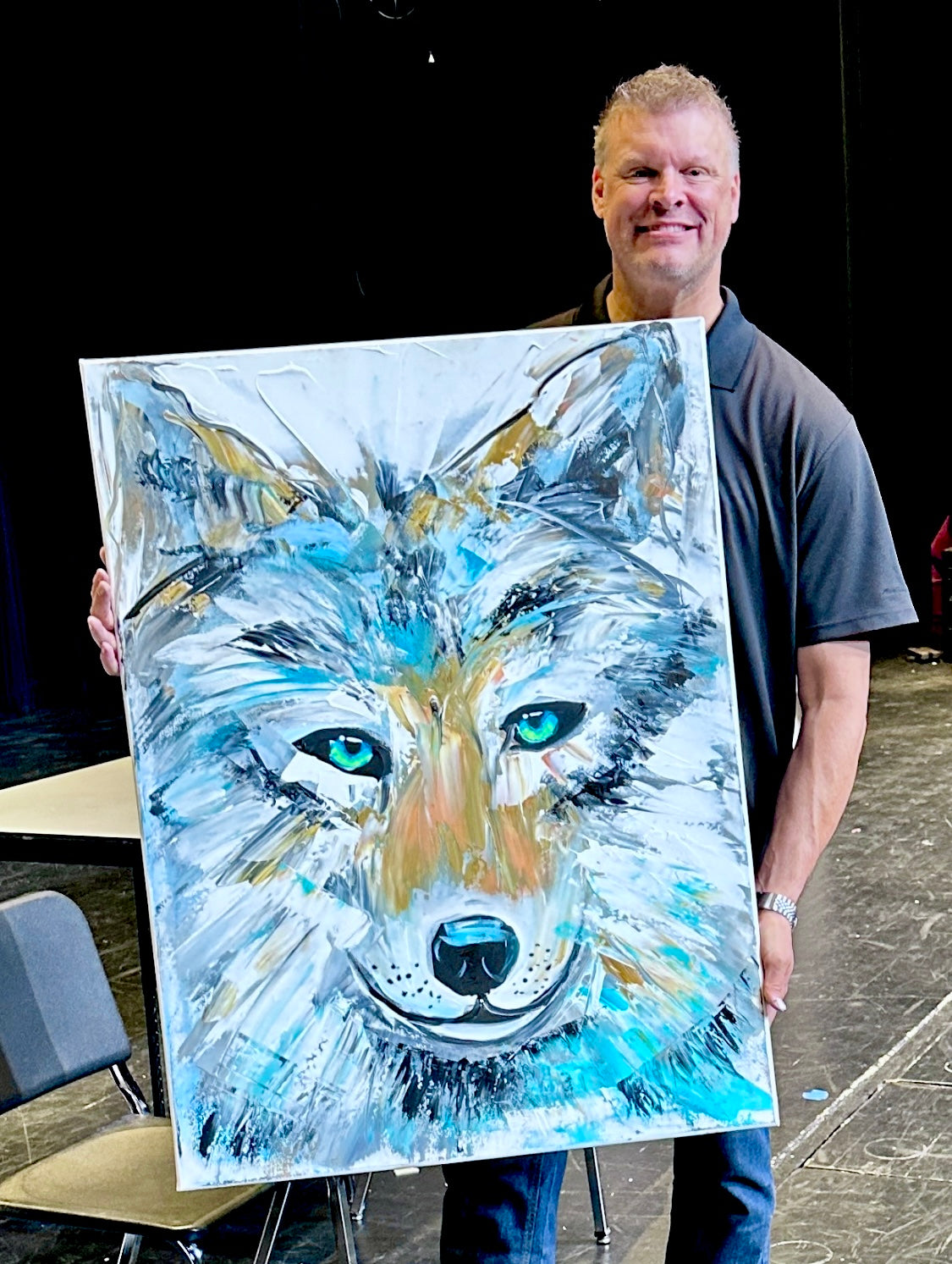 (Only 1 LEFT!!!) FREE GIANT WOLF PAINTING | Feed Your Wolf Pack| 56 Books + Bonus Painting