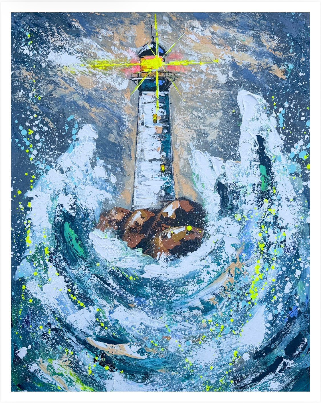 Limited Edition Lighthouse Print 16x20 by Sam
