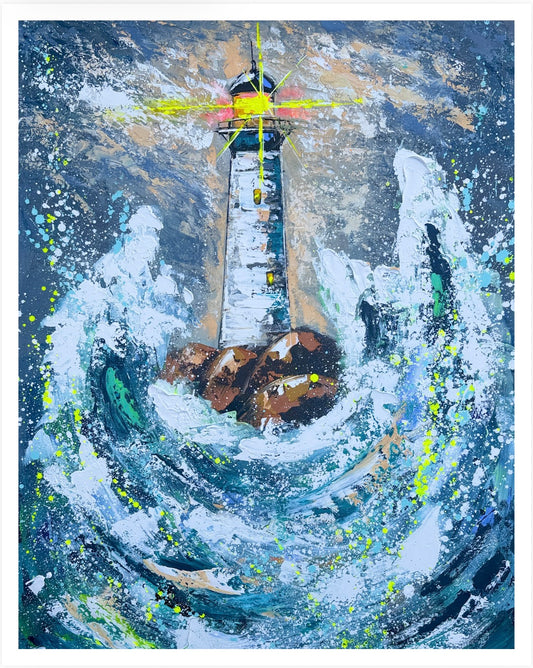Limited Edition Lighthouse Print 16x20 by Sam