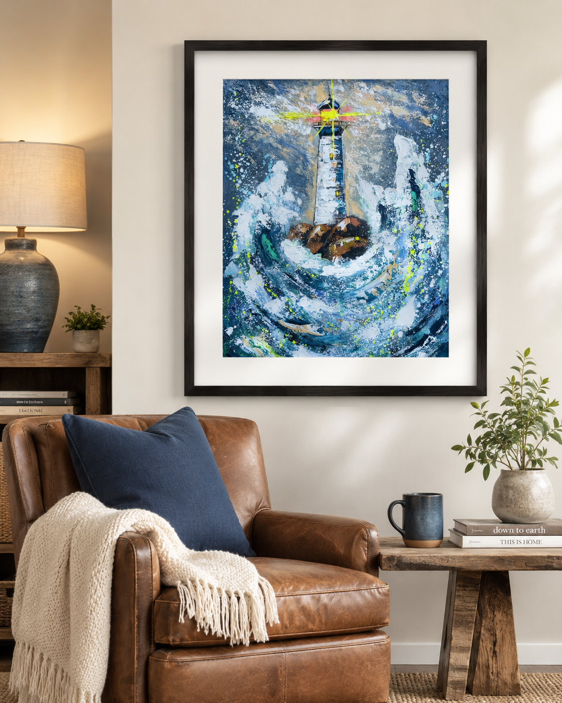 Limited Edition Lighthouse Print 16x20 by Sam