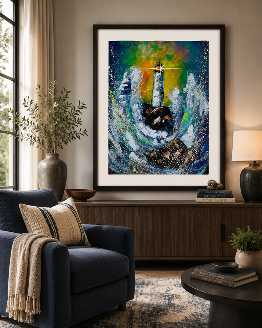 Limited Edition Lighthouse Print 16x20 by Sam