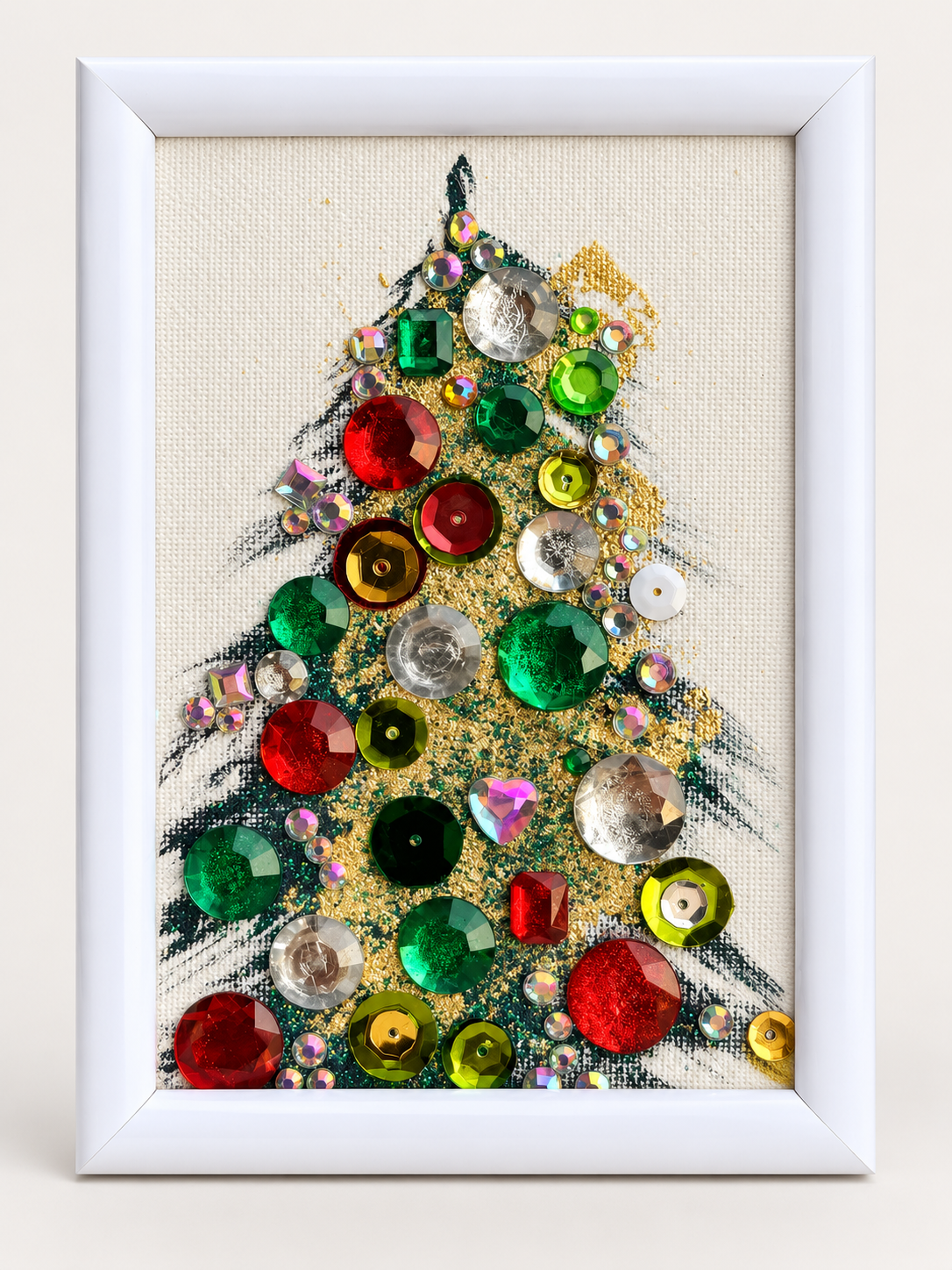 Christmas Cheer gemstone tree by Sam Glenn, clean