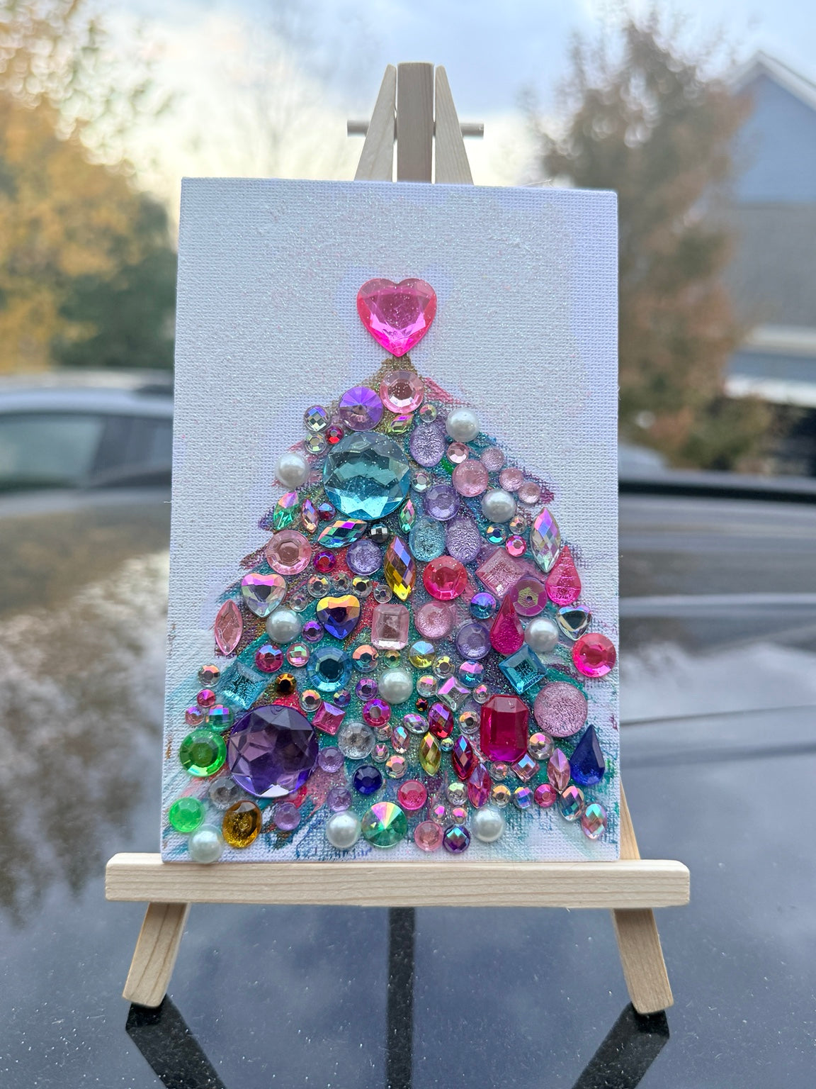 A Little Christmas Love original artwork detail